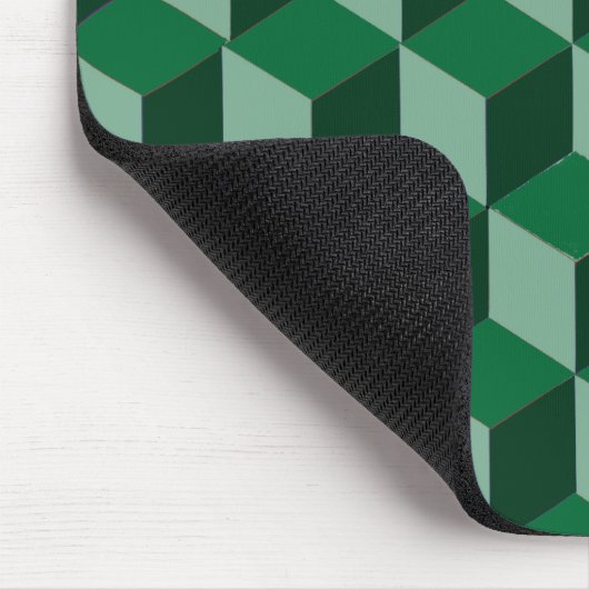 Mousepad - 3D-Gebäude blockiert Illusion (Ecke)