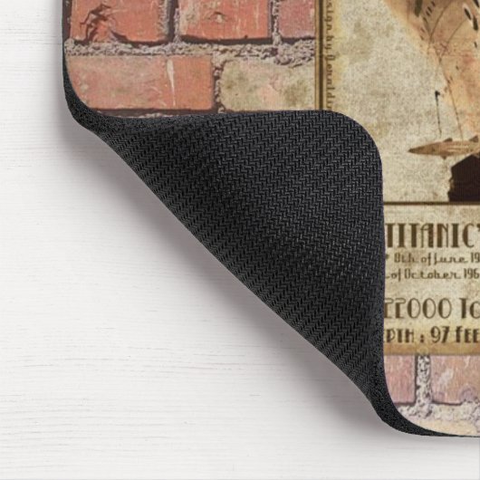 Mousepad 50 Jahre Bianca C (Ecke)