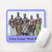 Mousepad, 5 Krieger, lila Mousepad (Mit Mouse)