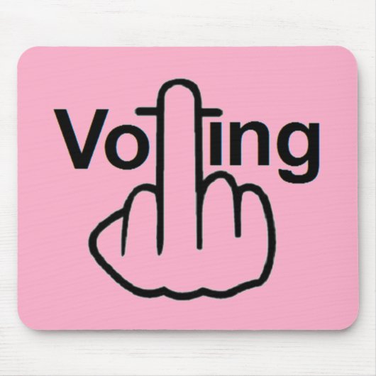 Mousepad-Abstimmung Gedreht Mousepad (Vorne)