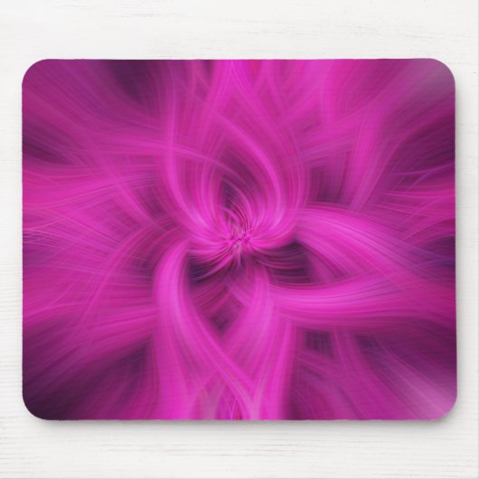 mousepad_Abstract Kunstwind (Rosa) Mousepad (Vorne)
