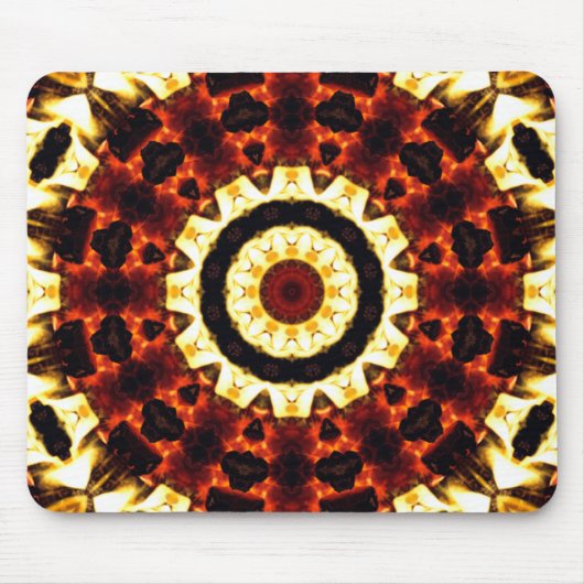 Mousepad Abstrakt Fire Lava Kscope Anpassen! (Vorne)