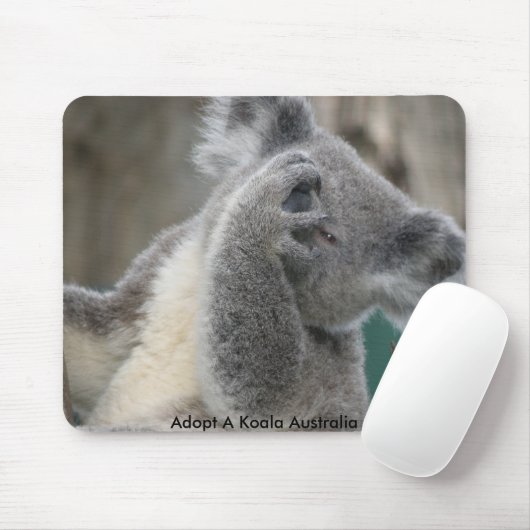Mousepad Adoptierte eine Koala Australia Paw (Mit Mouse)