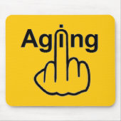 Mousepad Aging Gedreht (Vorne)