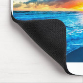 mousepad alpaca on beach, vielen Dank (Ecke)