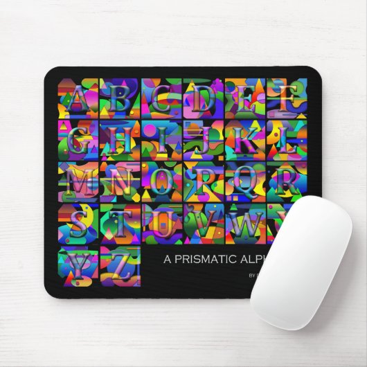 Mousepad Alphabet (Mit Mouse)