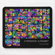 Mousepad Alphabet