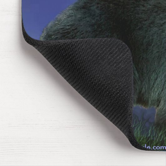 Mousepad als Fördererin der Schwarzbären (Ecke)