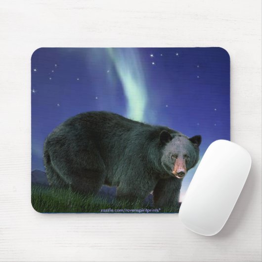 Mousepad als Fördererin der Schwarzbären (Mit Mouse)