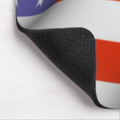 Mousepad - amerikanische Flagge (Ecke)