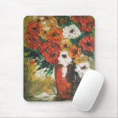 Mousepad Ann Hayes Painting Red Blume Mixed (Mit Mouse)