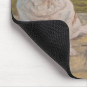 Mousepad Ann Hayes Painting Two St Bernards (Ecke)