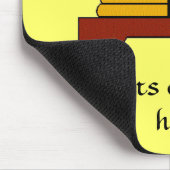 Mousepad - Apiaristen tun es für den Bienenstock (Ecke)