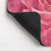 Mousepad Aquarelltöne Rose Rot und Rosa (Ecke)