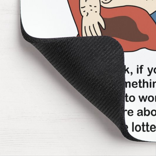 Mousepad: Arbeit Mousepad (Ecke)