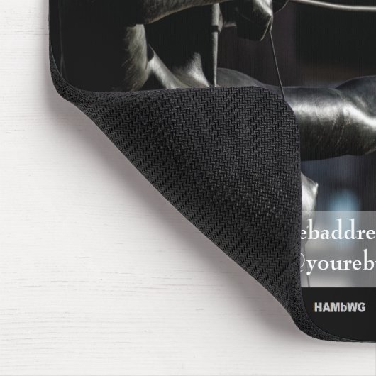 Mousepad Archer-HAMbyWG Mouse Pad (Ecke)