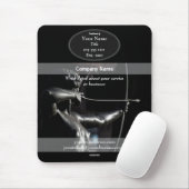 Mousepad Archer-HAMbyWG Mouse Pad (Mit Mouse)