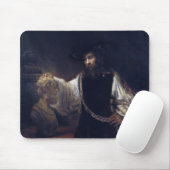 Mousepad Aristoteles mit einer Büste von Homer Rem (Mit Mouse)