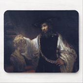Mousepad Aristoteles mit einer Büste von Homer Rem (Vorne)