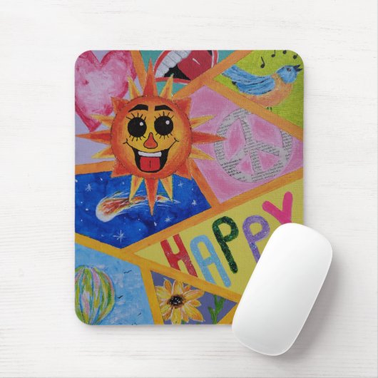Mousepad - Auf Sonnenschein spazieren (Mit Mouse)