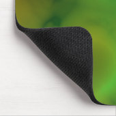Mousepad aus abstraktem grünem Marmor (Ecke)