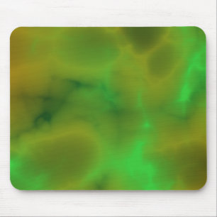 Mousepad aus abstraktem grünem Marmor