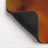 Mousepad aus abstraktem rotem Marmor (Ecke)