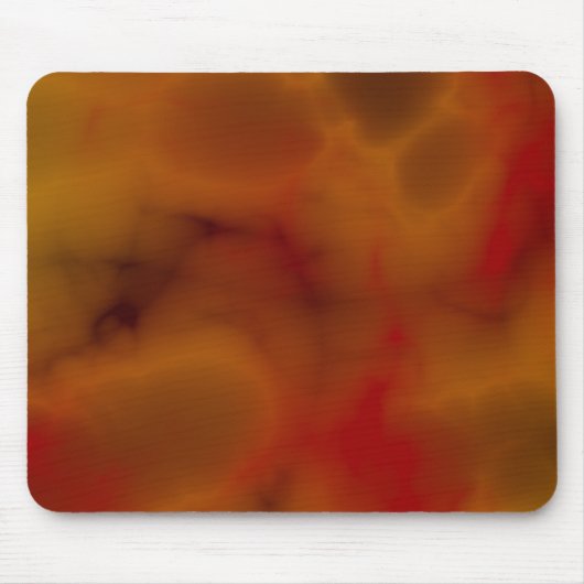 Mousepad aus abstraktem rotem Marmor (Vorne)