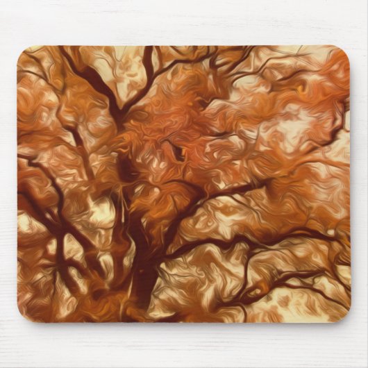 Mousepad Autumn Massive Tree Yellow (Vorne)