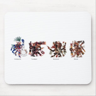 Mousepad: Aztekischer Pantheon Mousepad