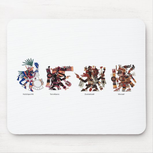 Mousepad: Aztekischer Pantheon Mousepad (Vorne)