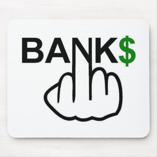 Mousepad Banks korrupt (Vorne)