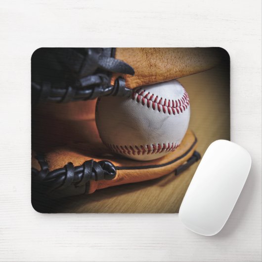 MousePad: Baseball-Saison Mousepad (Mit Mouse)