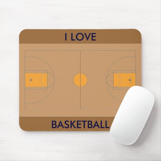 MOUSEPAD BASKETBALL (Mit Mouse)