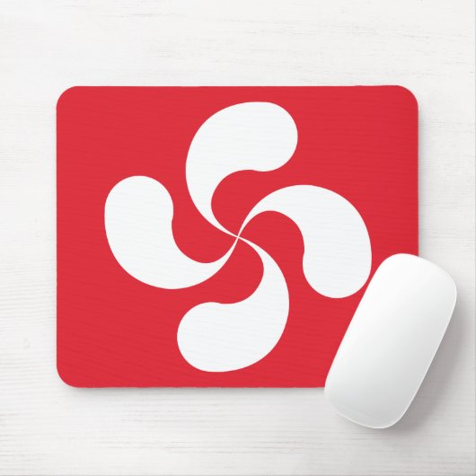 Mousepad baskisches Kreuz „Lauburu " (Mit Mouse)