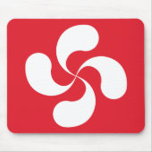 Mousepad baskisches Kreuz „Lauburu " (Vorne)