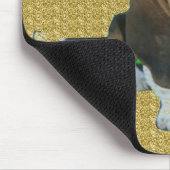 Mousepad Basset Hound Happy St. Patrick's (Ecke)