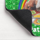 Mousepad Basset Hound Happy St. Patrick's Day (Ecke)