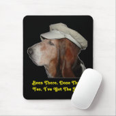 Mousepad Basset Hound war da, getan, dass (Mit Mouse)