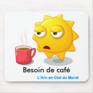 Mousepad Bedürfnis Kaffee