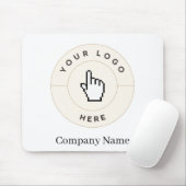 Mousepad - Benutzerdefiniert (Text/Logo hinzufügen (Mit Mouse)