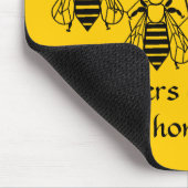 Mousepad - Bienenzüchter tun es für den Honig! (Ecke)