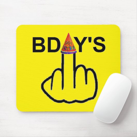 Mousepad Birthdays Dreh (Mit Mouse)