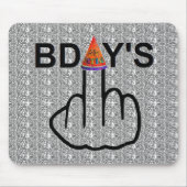 Mousepad Birthdays Dreh (Vorne)