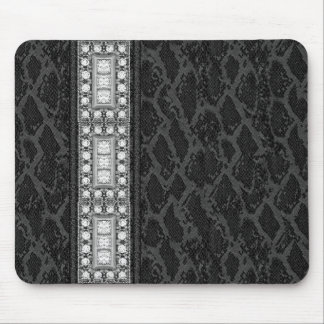 Mousepad Black Leather Diamonds (047-051)