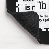 Mousepad - BLACK - QR - PURE Collection (Ecke)