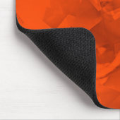 Mousepad blutende Rose Warm Orange (Ecke)