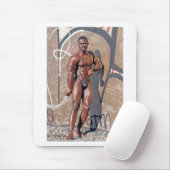 Mousepad, Bodybuilder Jean SCUTT # 5A Mousepad (Mit Mouse)