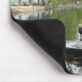 Mousepad: Boote, Kanal, See Annecy, Frankreich Mousepad (Ecke)