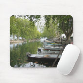 Mousepad: Boote, Kanal, See Annecy, Frankreich Mousepad (Mit Mouse)